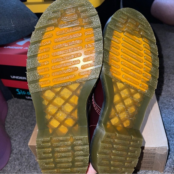 Dr Martens VEGAN 1460 LACE UP BOOTS M7/W8 - Picture 5 of 7